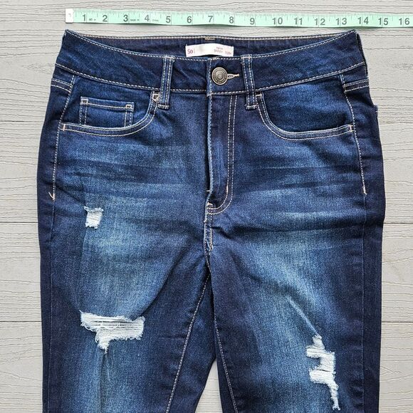 SO Skinny Jeans high rise Size 7 28" waist NEW NO TAGS. - Picture 9 of 14